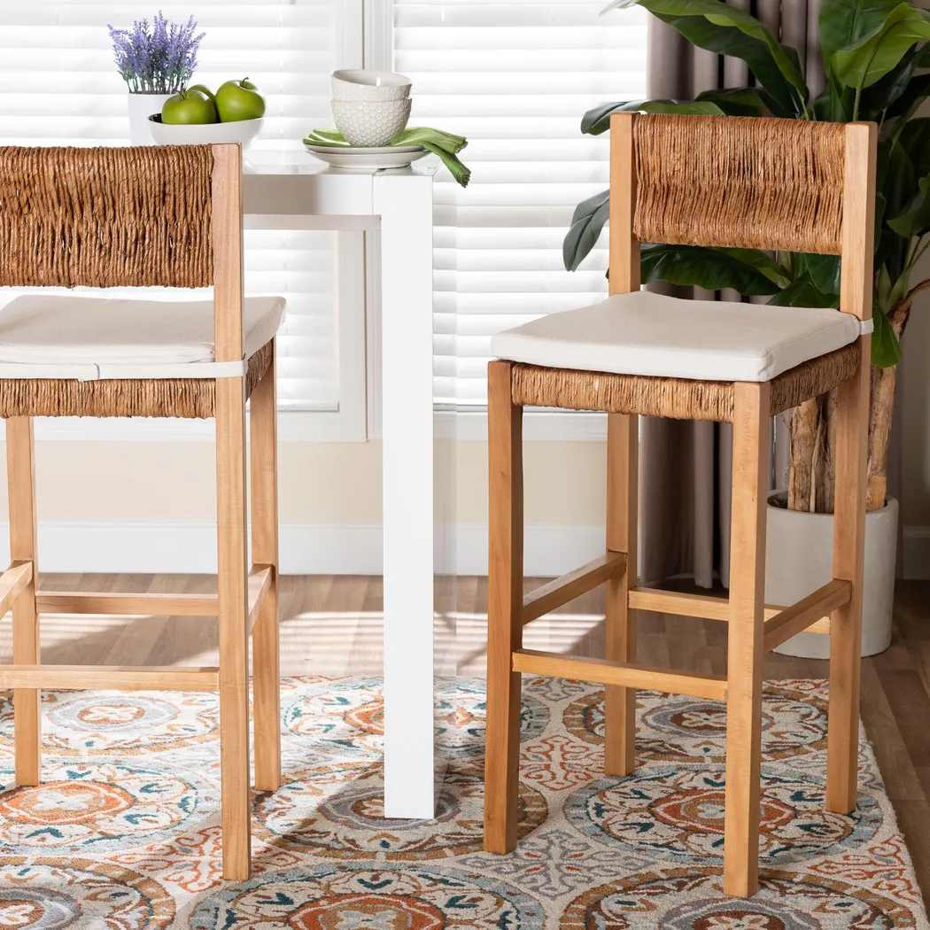 Pochi Brown Barstool - Thumbnail - Image 2