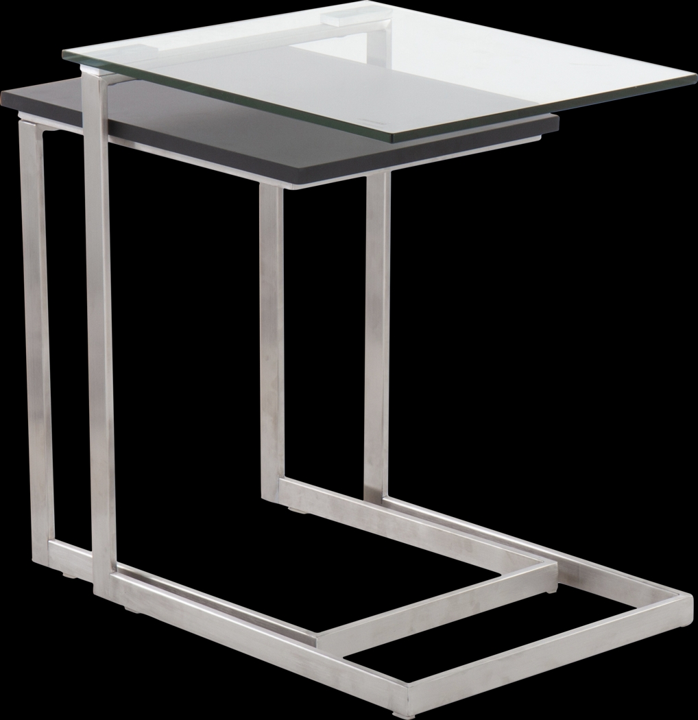 Pocmont Balck Nesting Table Set of 2 - Thumbnail - Image 2