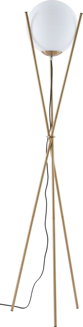 Pocola Brass Floor Lamp - Thumbnail - Image 1