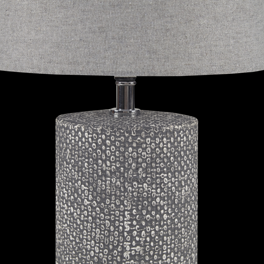 Poe Grove Gray Lamp - Thumbnail - Image 5