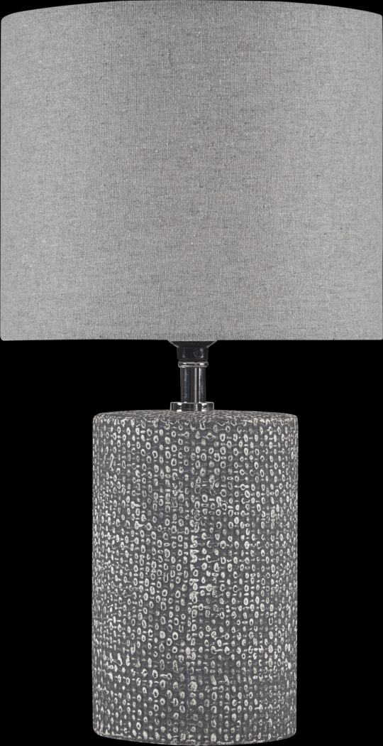 Poe Grove Gray Lamp - Thumbnail - Image 1