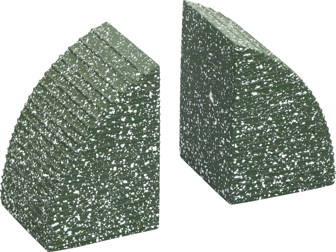 Poehnert Green Arc Bookends, Set of 2 - Thumbnail - Image 4