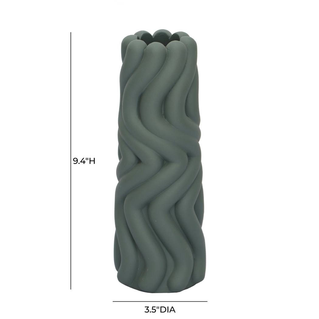 Poehnert Green Vase - Thumbnail - Image 4