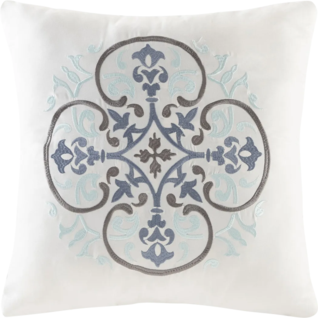 Poeyfarre Blue 8 Pc King Coverlet Set - Thumbnail - Image 3