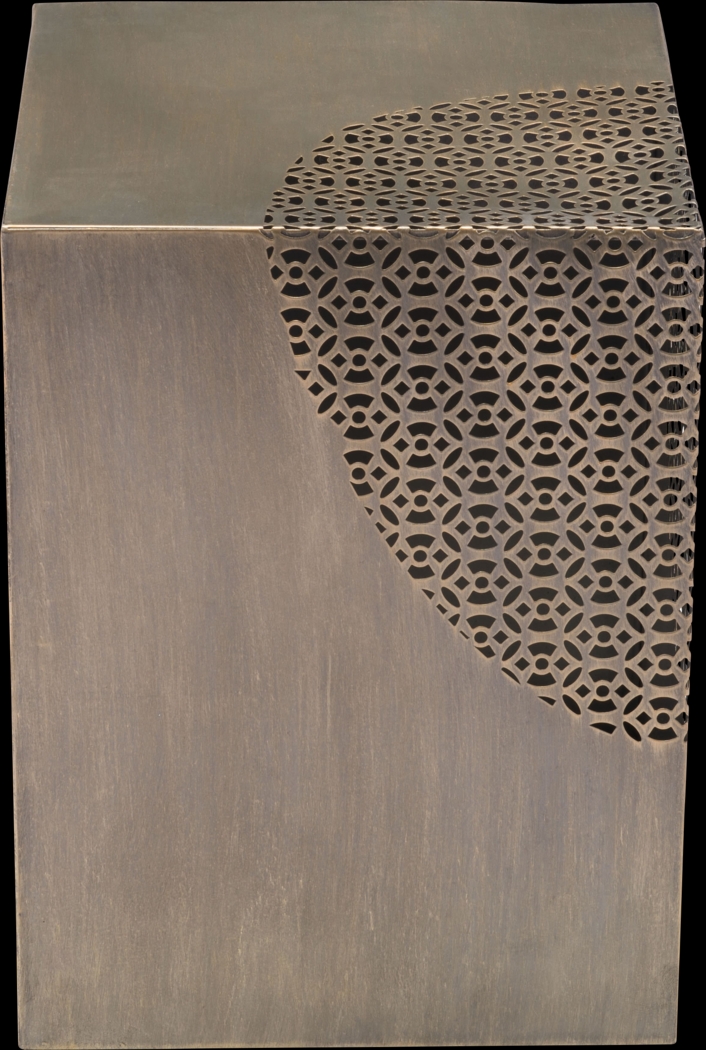 Poffert Gold Accent Table - Thumbnail - Image 2