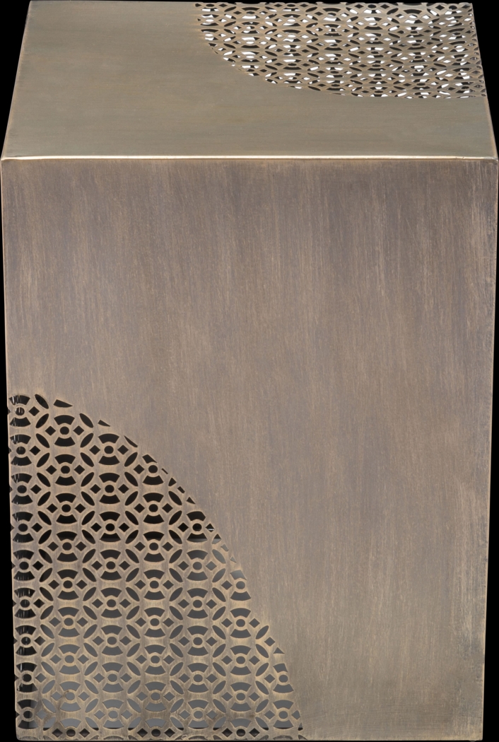 Poffert Gold Accent Table - Thumbnail - Image 3