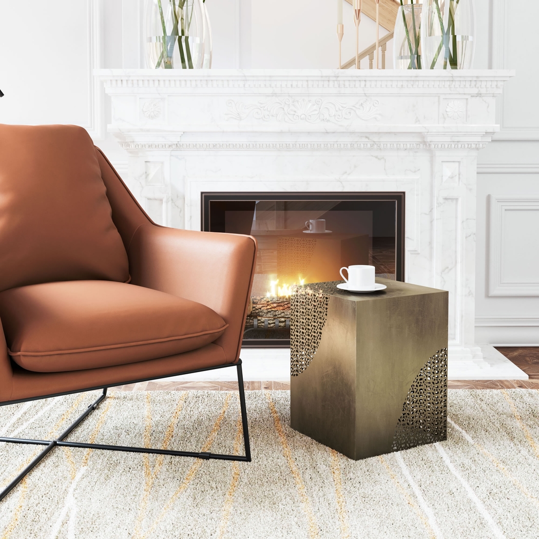 Poffert Gold Accent Table - Thumbnail - Image 8