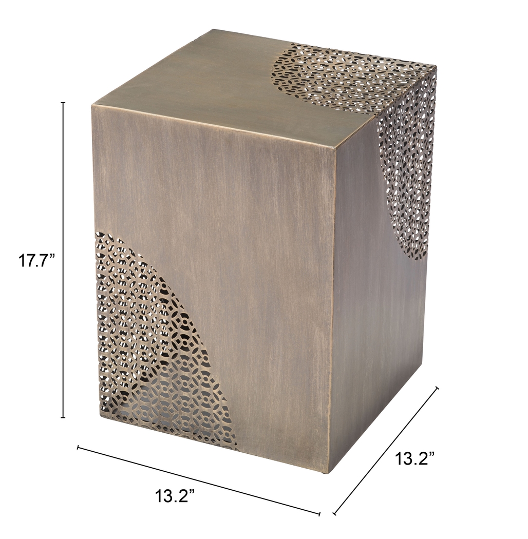 Poffert Gold Accent Table - Thumbnail - Image 9