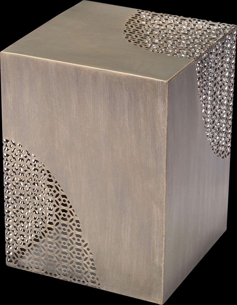 Poffert Gold Accent Table - Thumbnail - Image 1