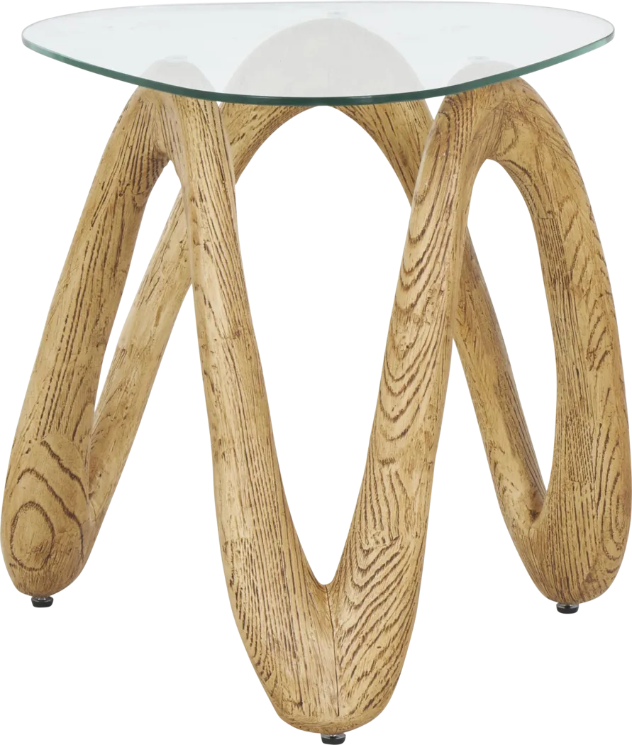 Pogtar Brown Accent Table - Thumbnail - Image 1