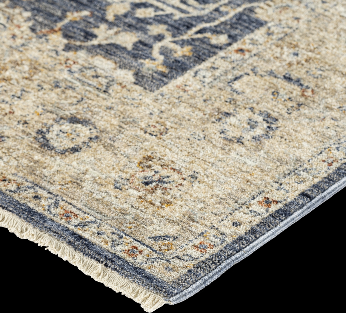 Pohelis Navy 7'10 x 10' Rug - Thumbnail - Image 3
