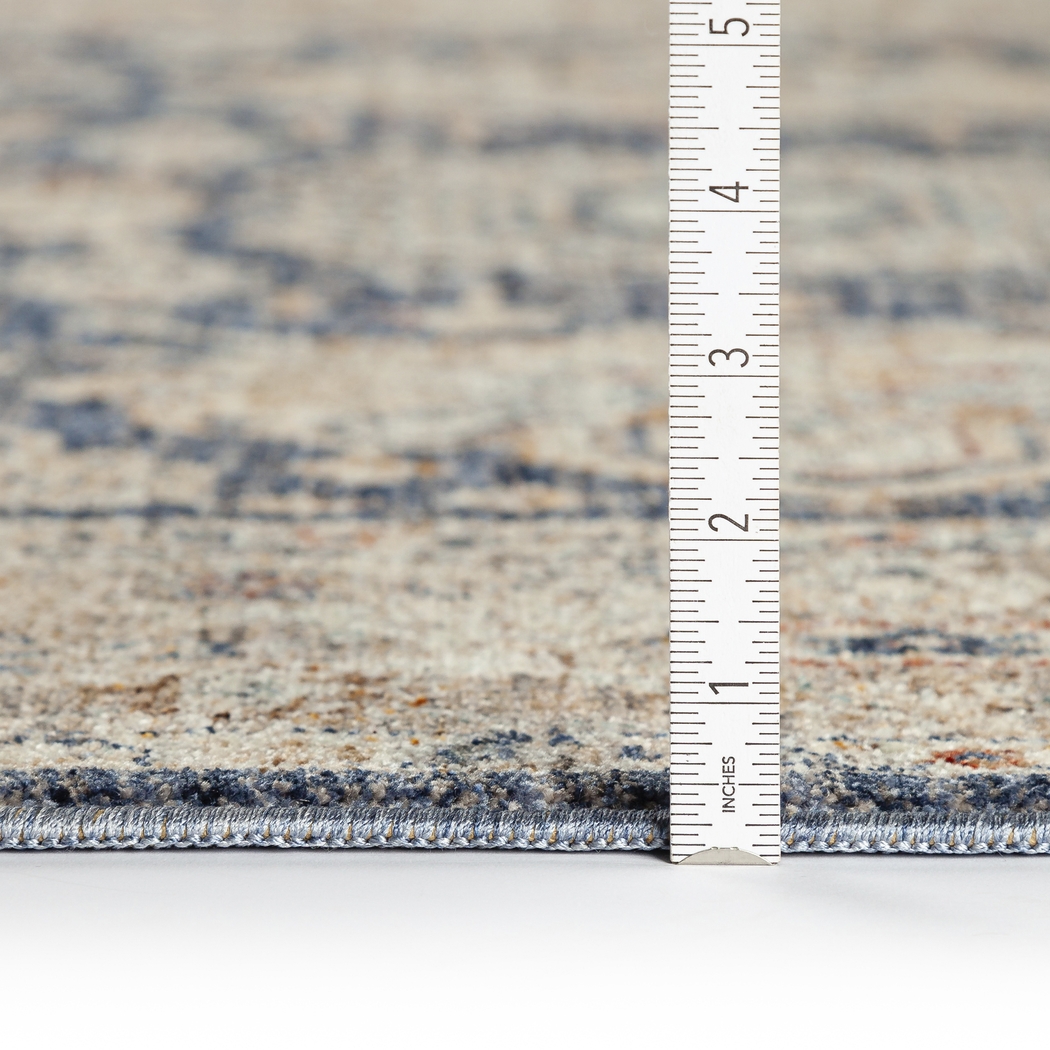 Pohelis Navy 7'10 x 10' Rug - Thumbnail - Image 5