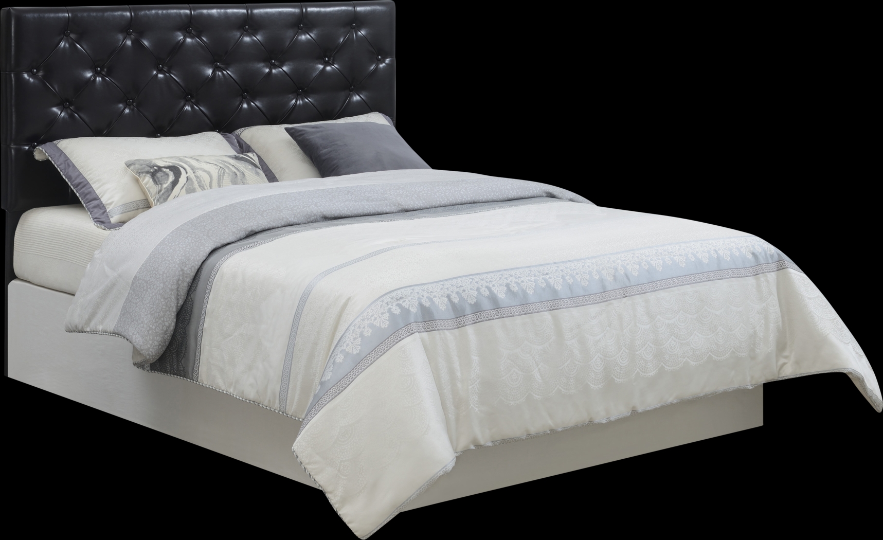 Poheton Brown Queen Headboard - Thumbnail - Image 1