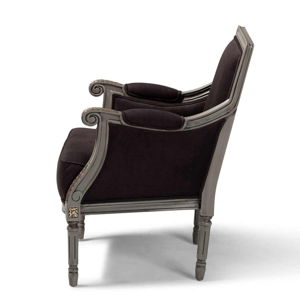 Poinsett Street Gray Accent Chair - Thumbnail - Image 3