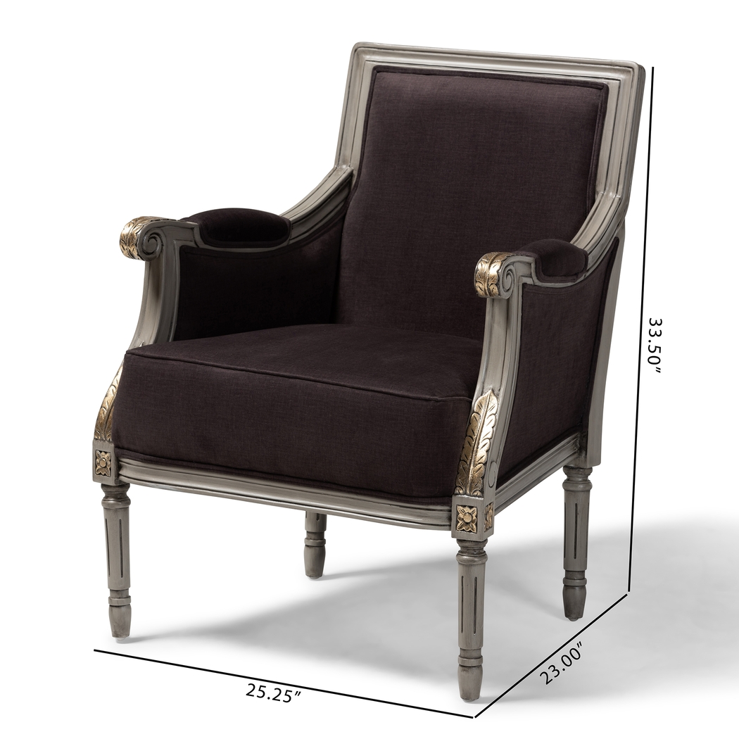 Poinsett Street Gray Accent Chair - Thumbnail - Image 9