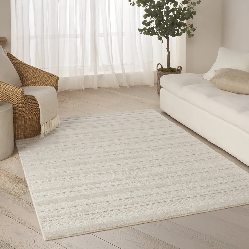 Point Dume Beige 8'6 x 11'6 Rug - Thumbnail - Image 2