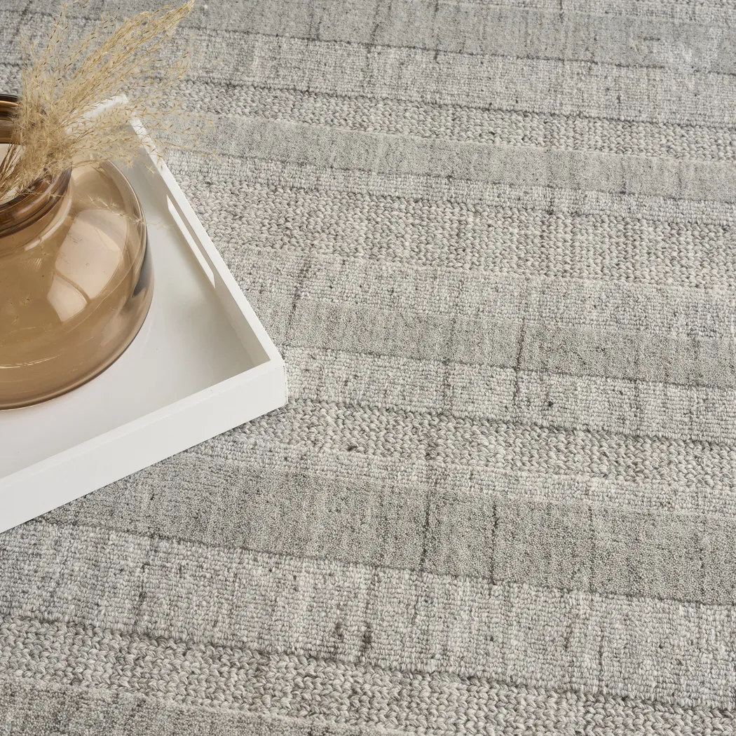 Point Dume Gray 7'9 x 9'9 Rug - Thumbnail - Image 6