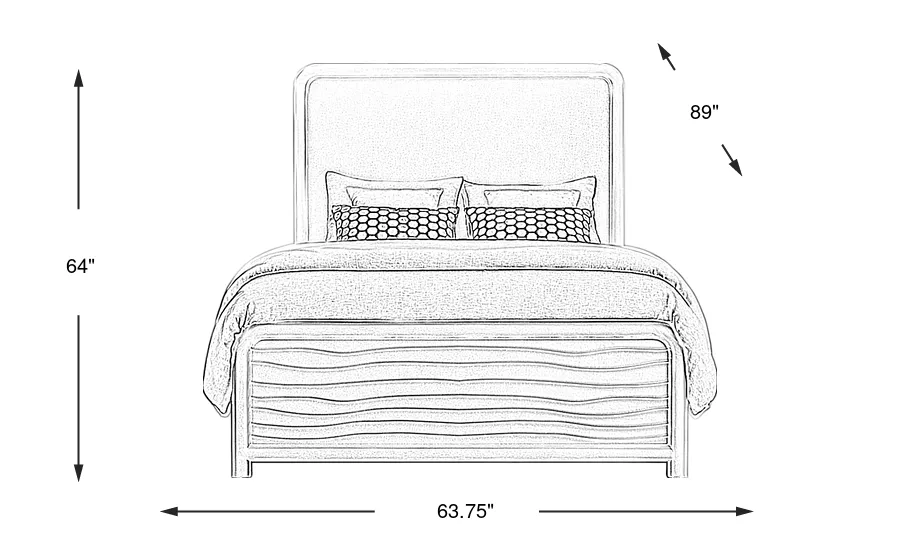 Dimension Image. Please refer to the Dimension Tab on this page for dimension details.