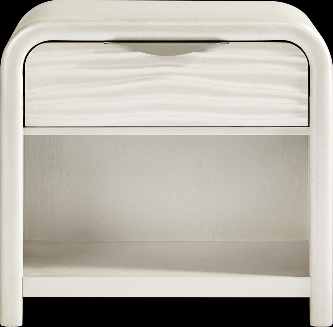 Point Loma White 7 Pc King Panel Bedroom - Thumbnail - Image 8