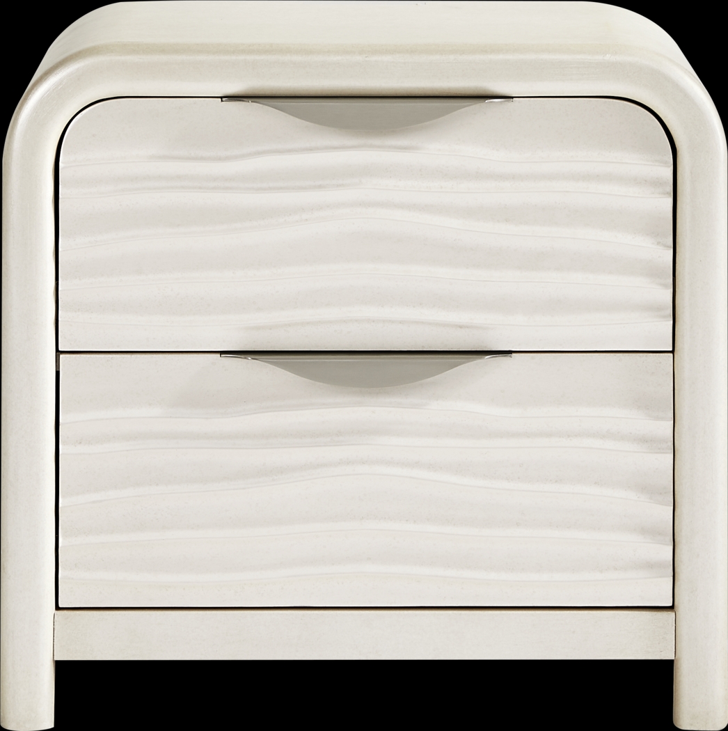 Point Loma White 7 Pc Queen Panel Bedroom - Thumbnail - Image 8