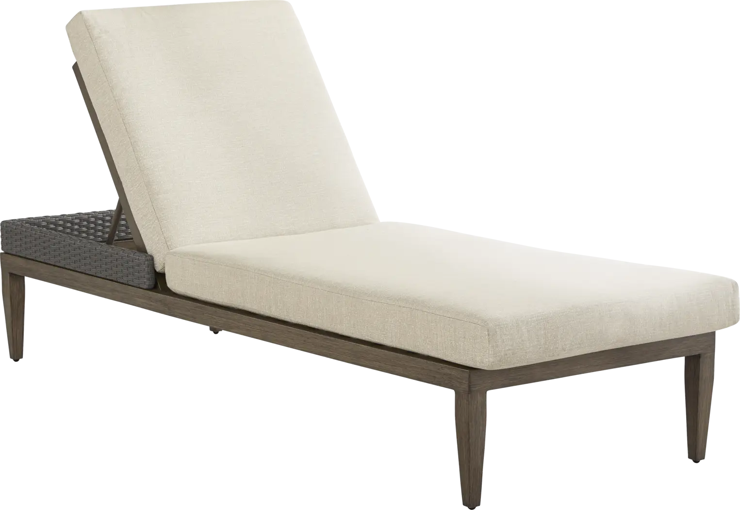 Point Reyes Brown Outdoor Chaise - Thumbnail - Image 1