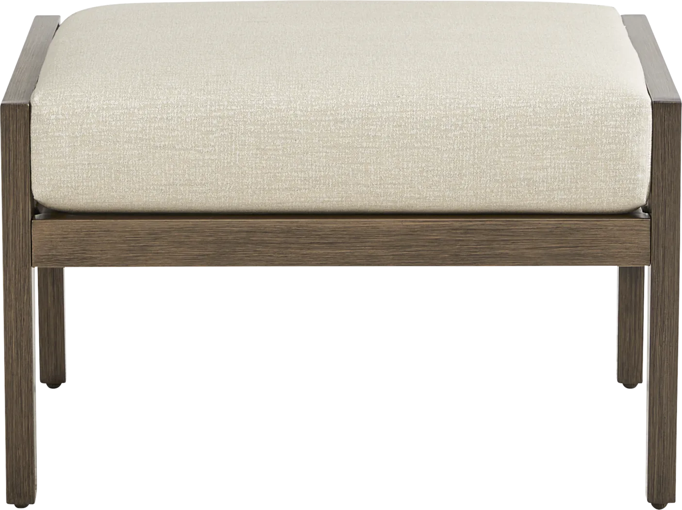 Point Reyes Brown Outdoor Ottoman - Thumbnail - Image 2