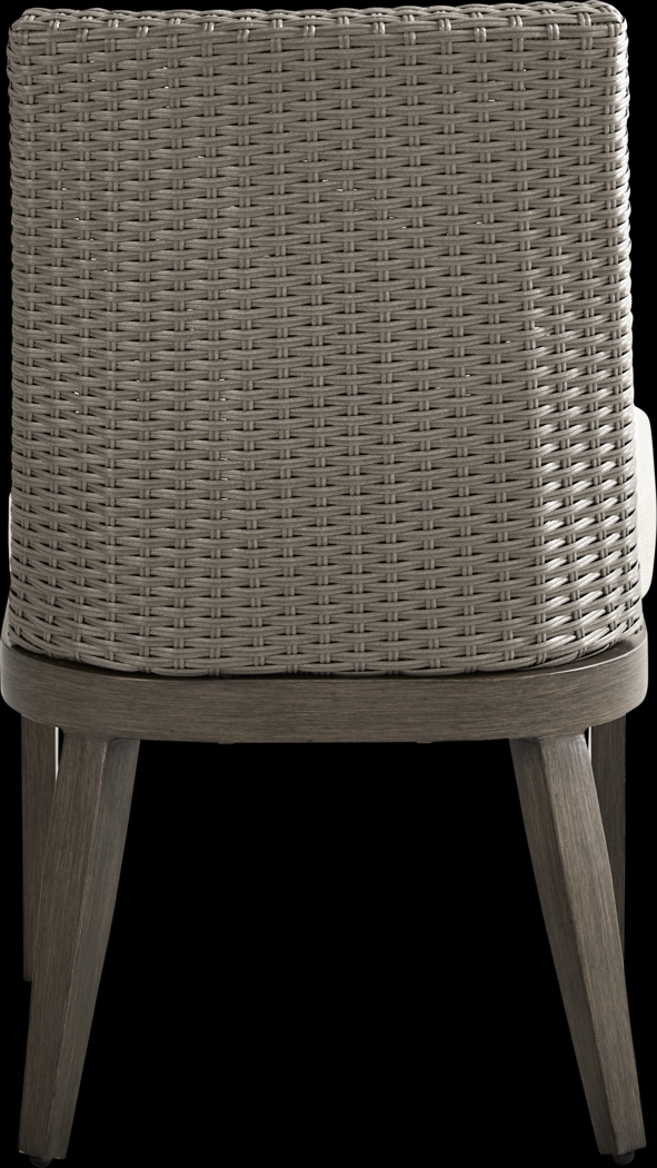 Point Reyes Brown 5 Pc Square Outdoor Dining Set - Thumbnail - Image 7