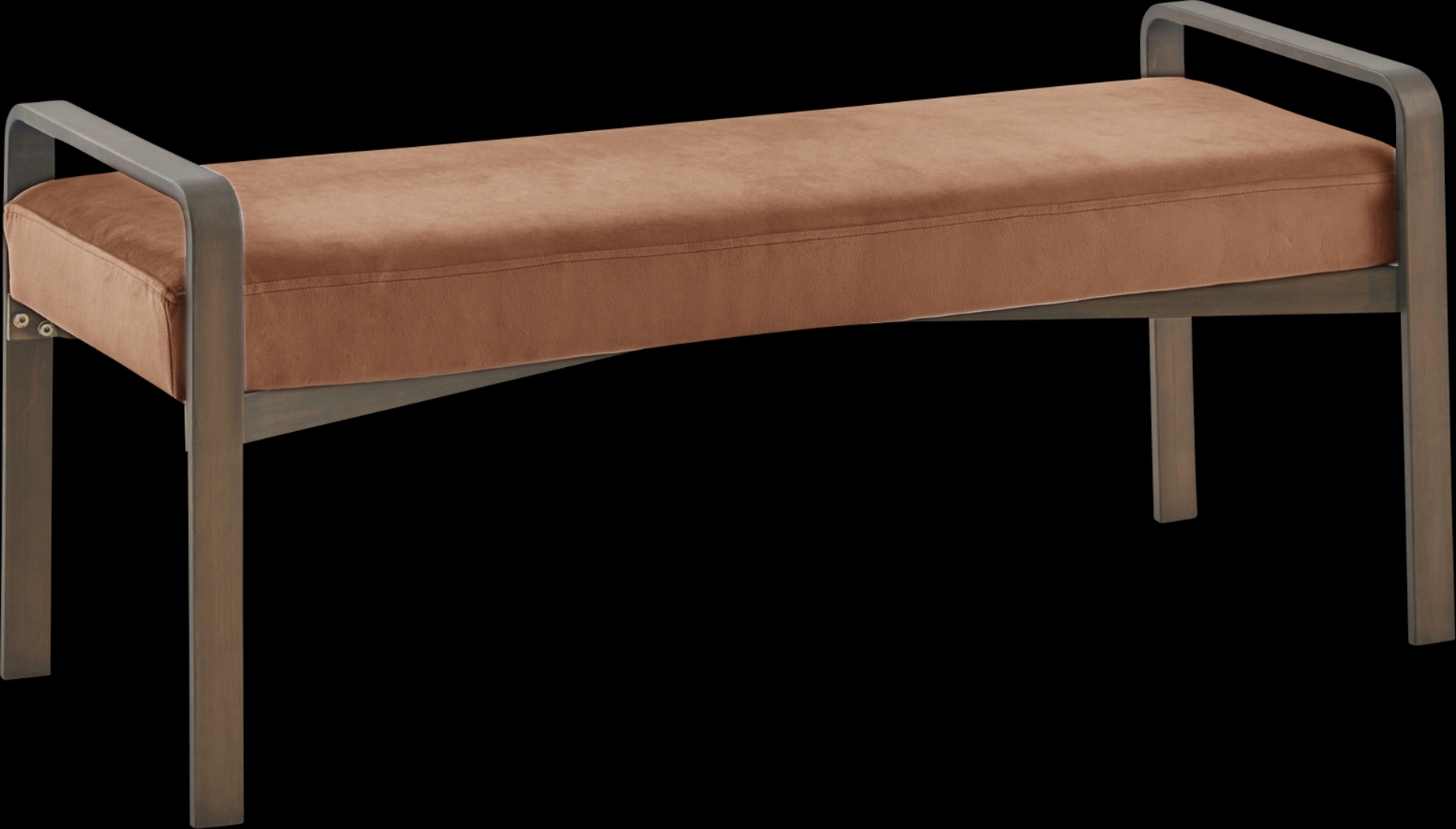 Polhemus Rust Accent Bench - Thumbnail - Image 1
