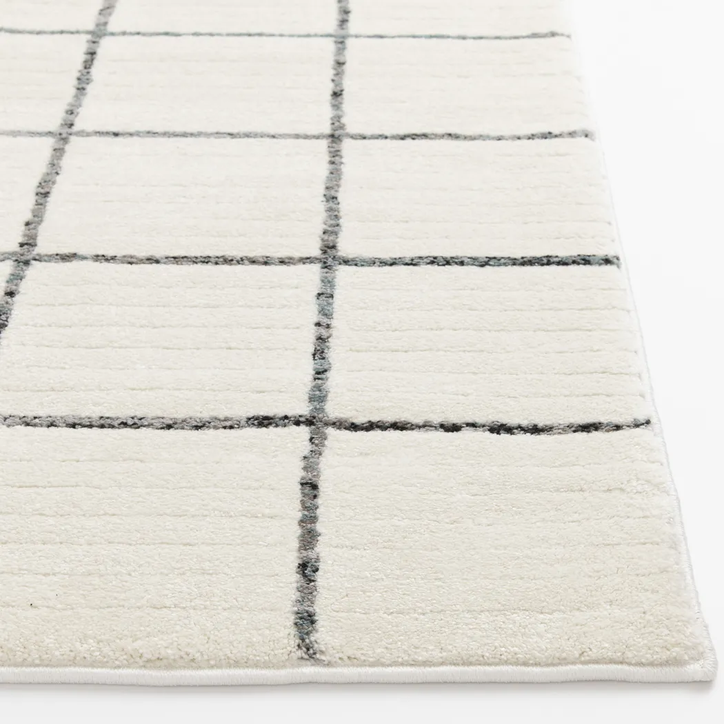 Polly Alley Ivory 7'10 x 9'10 Rug - Thumbnail - Image 3