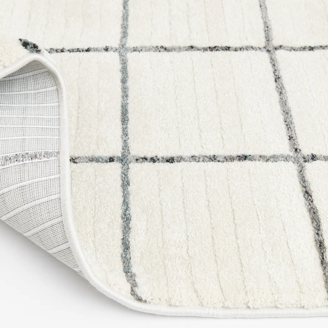 Polly Alley Ivory 7'10 x 9'10 Rug - Thumbnail - Image 4