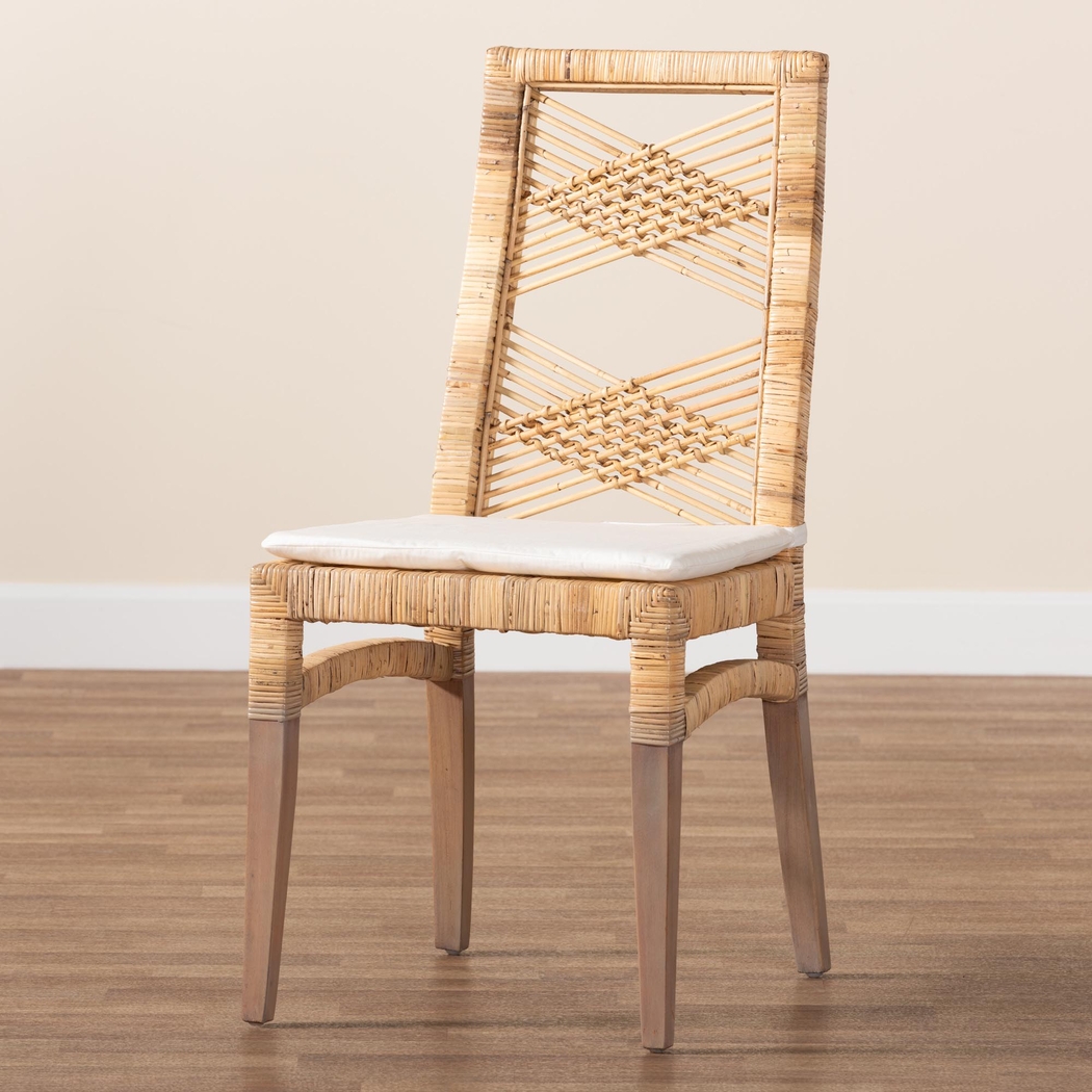 Polnera Brown Side Chair - Thumbnail - Image 3