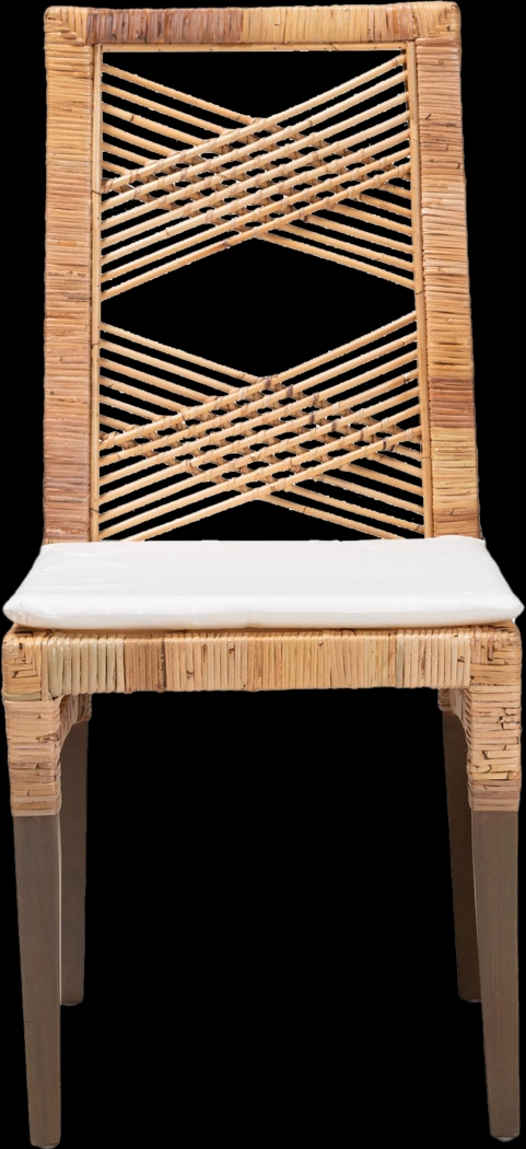 Polnera Brown Side Chair - Thumbnail - Image 4