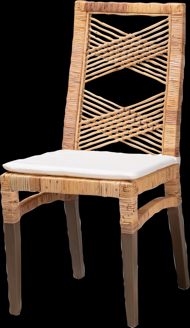 Polnera Brown Side Chair - Thumbnail - Image 1