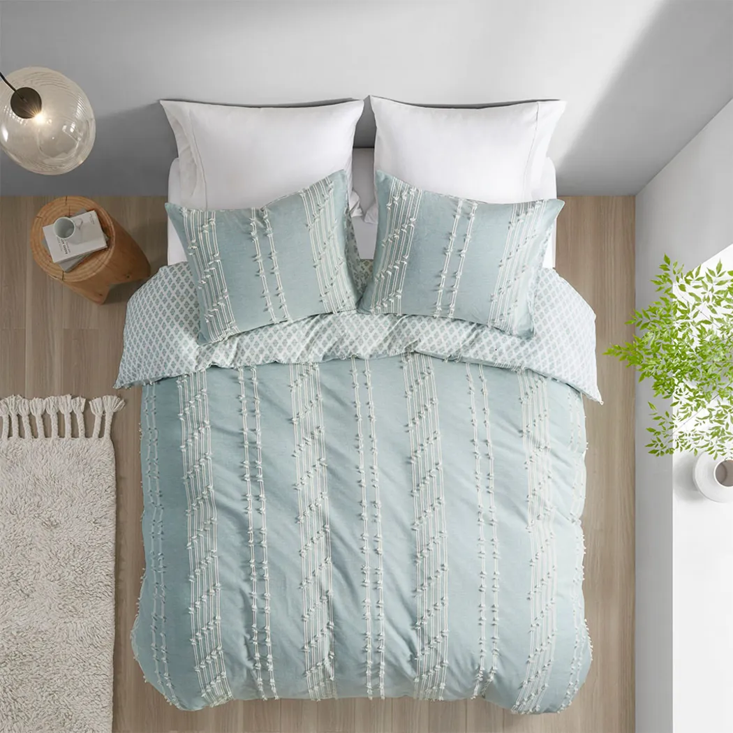 Polopony Blue 3 Pc Full/Queen Comforter Set - Thumbnail - Image 4