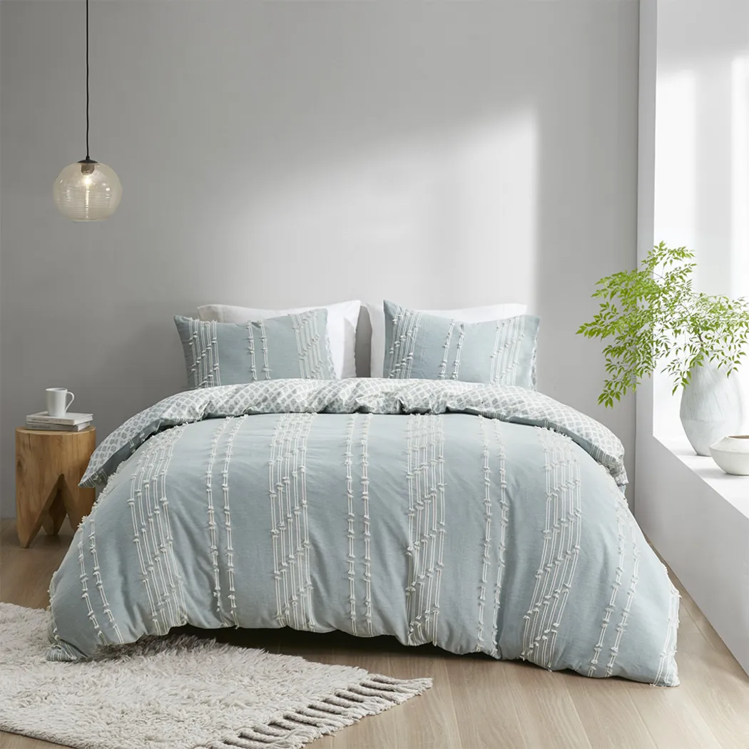 Polopony Blue 3 Pc Full/Queen Comforter Set - Thumbnail - Image 5