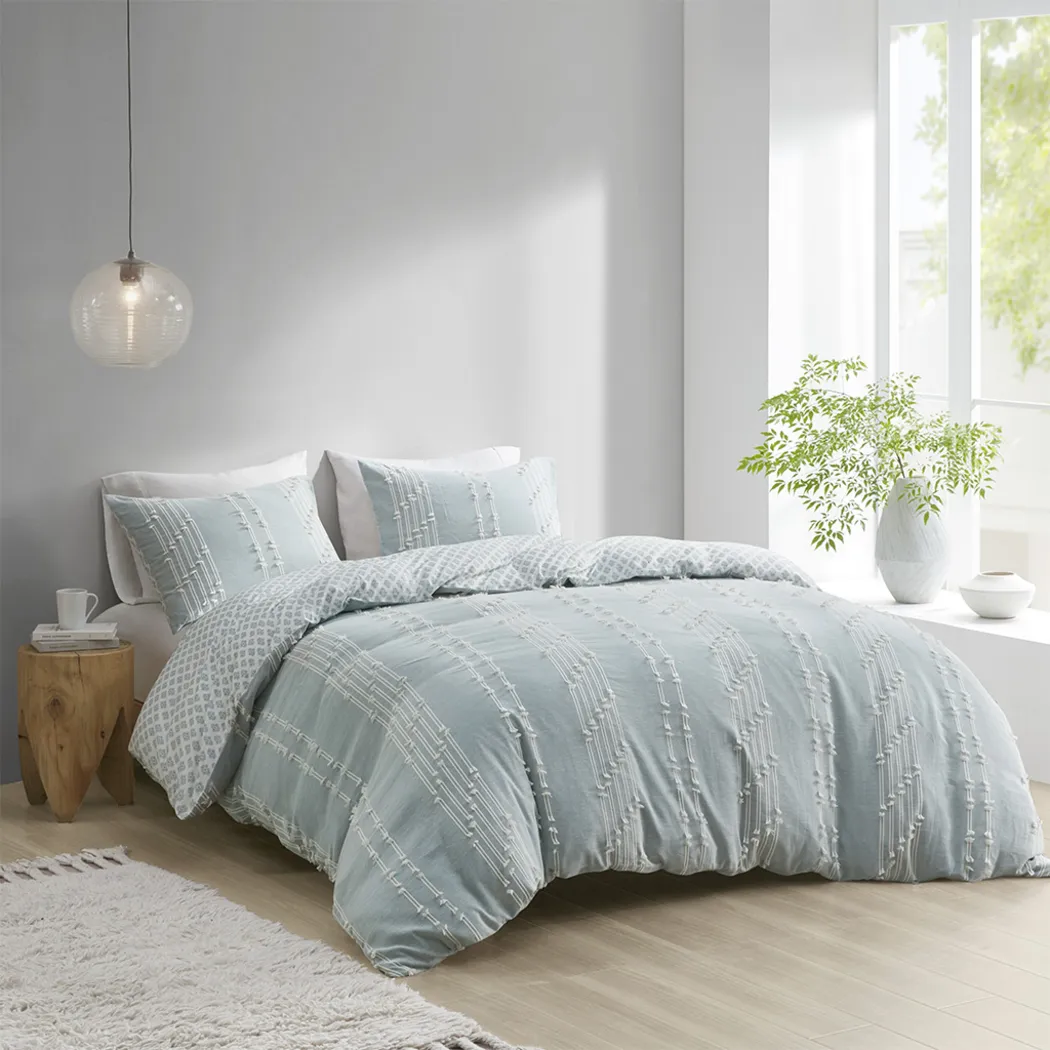 Polopony Blue 3 Pc Full/Queen Comforter Set - Thumbnail - Image 6