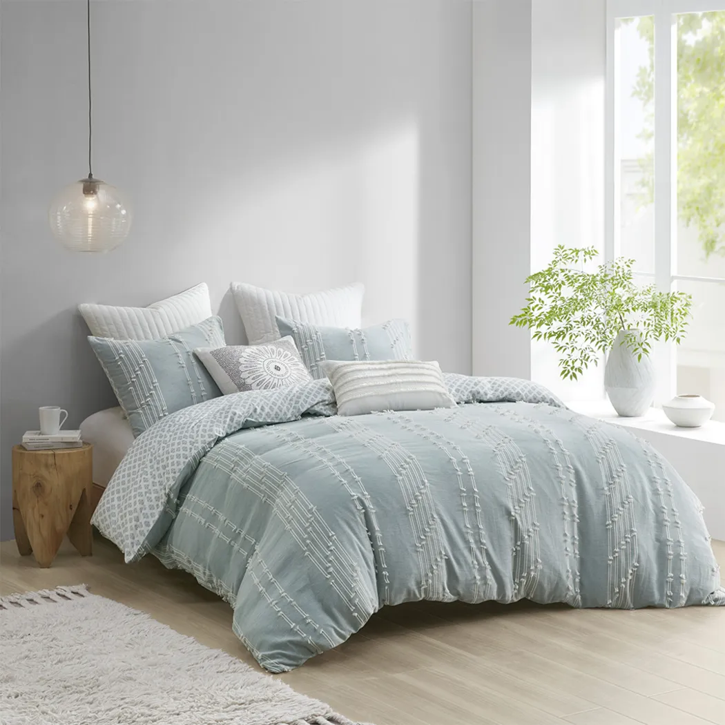 Polopony Blue 3 Pc Full/Queen Comforter Set - Thumbnail - Image 1