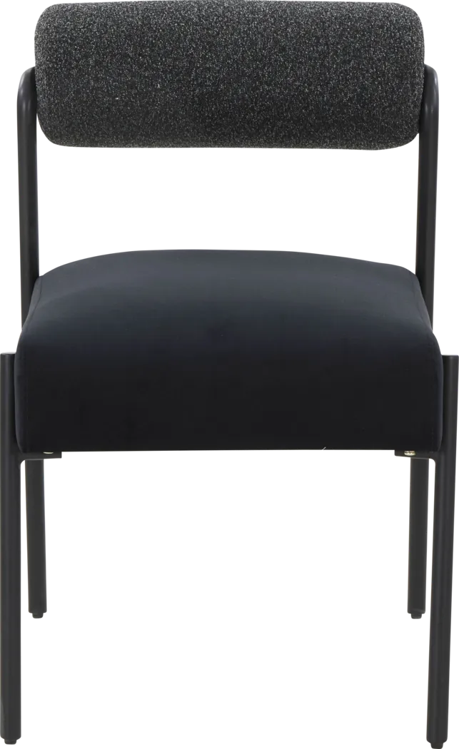 Polvorosa Black Dining Chair, Set of 2 - Thumbnail - Image 4