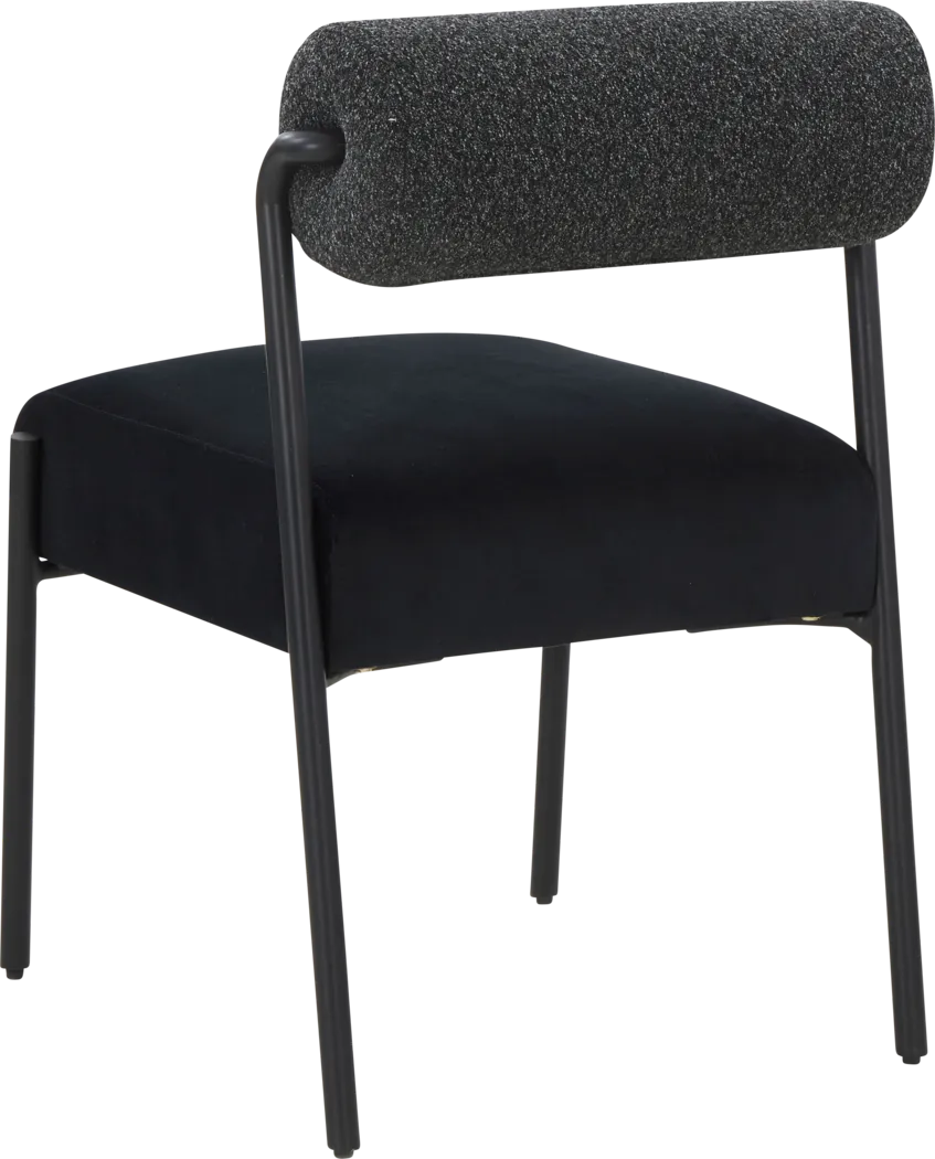 Polvorosa Black Dining Chair, Set of 2 - Thumbnail - Image 5
