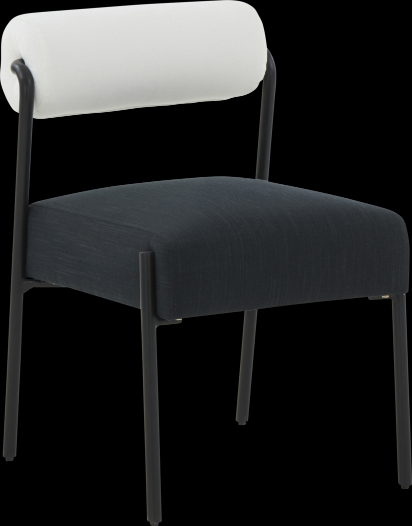 Polvorosa White Dining Chair, Set of 2 - Thumbnail - Image 3