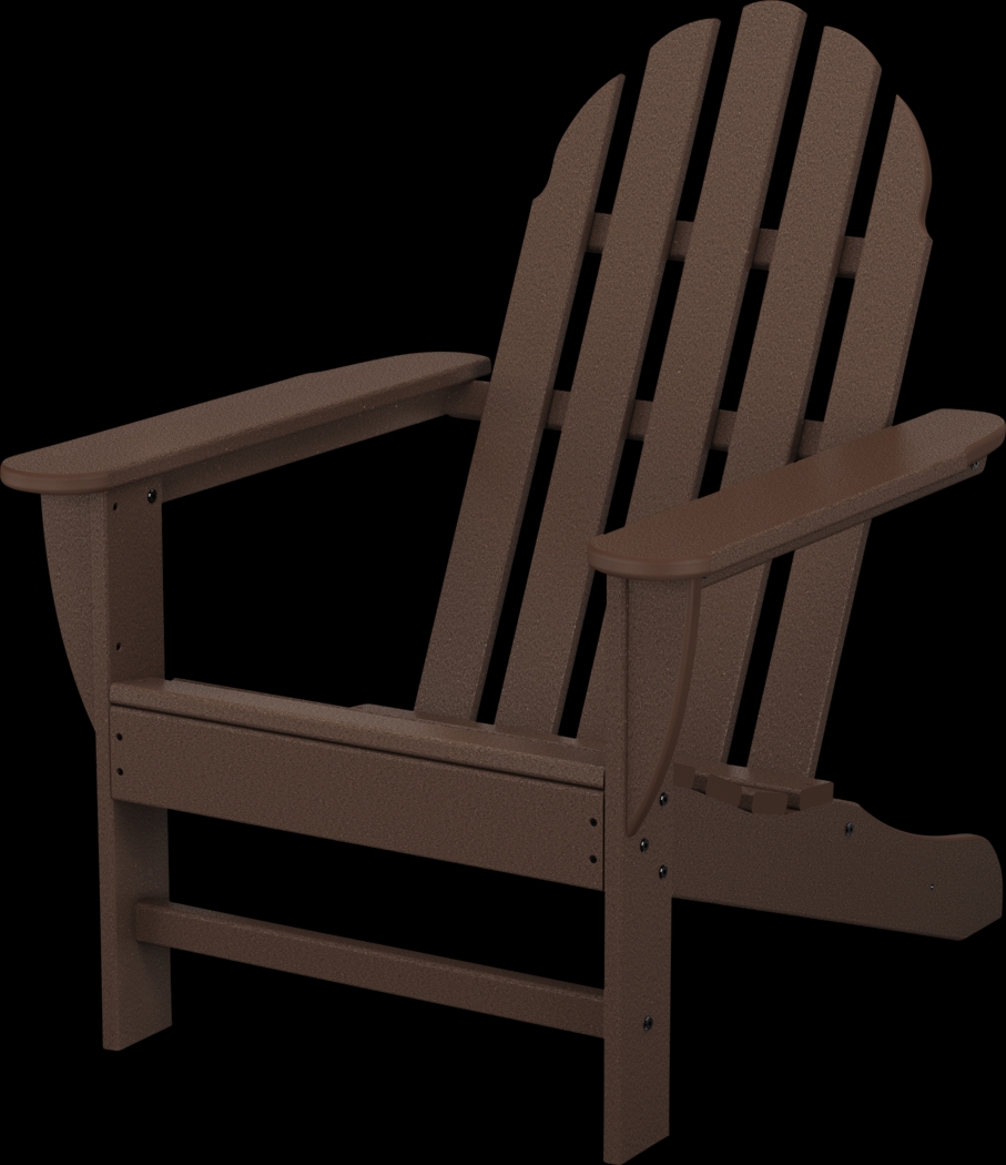 POLYWOOD Classic Mahogany Outdoor Adirondack Chair - Thumbnail - Image 1