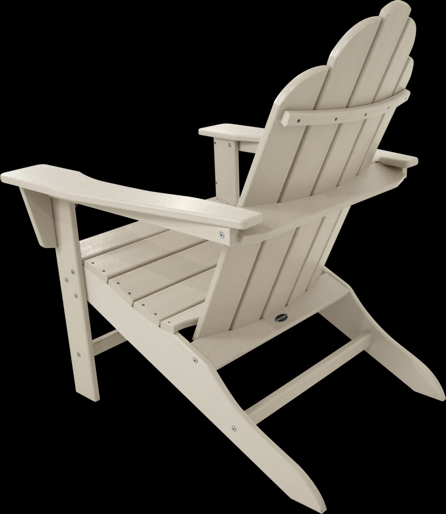 POLYWOOD Long Island Sand Outdoor Adirondack Chair - Thumbnail - Image 2