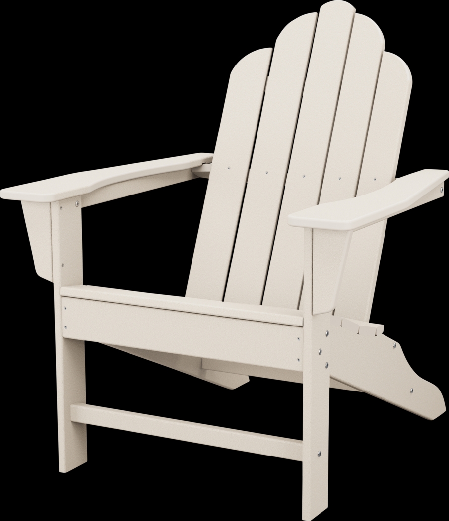POLYWOOD Long Island Sand Outdoor Adirondack Chair - Thumbnail - Image 1