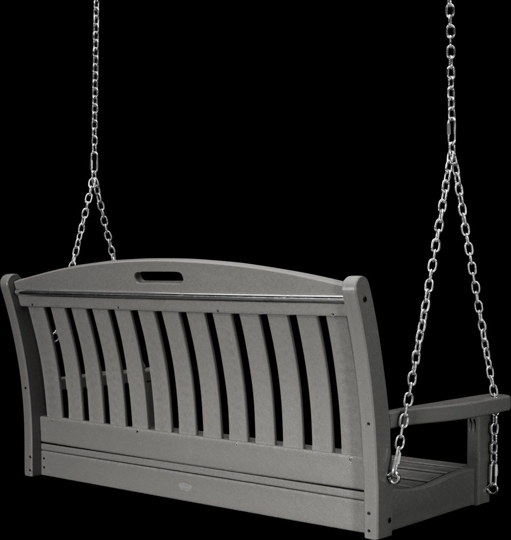 POLYWOOD Nautical Slate Outdoor Swing - Thumbnail - Image 2