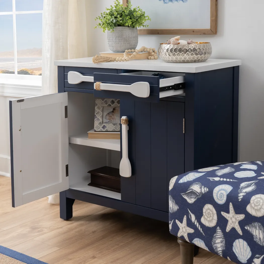 Pomatole Navy Accent Cabinet - Image 2