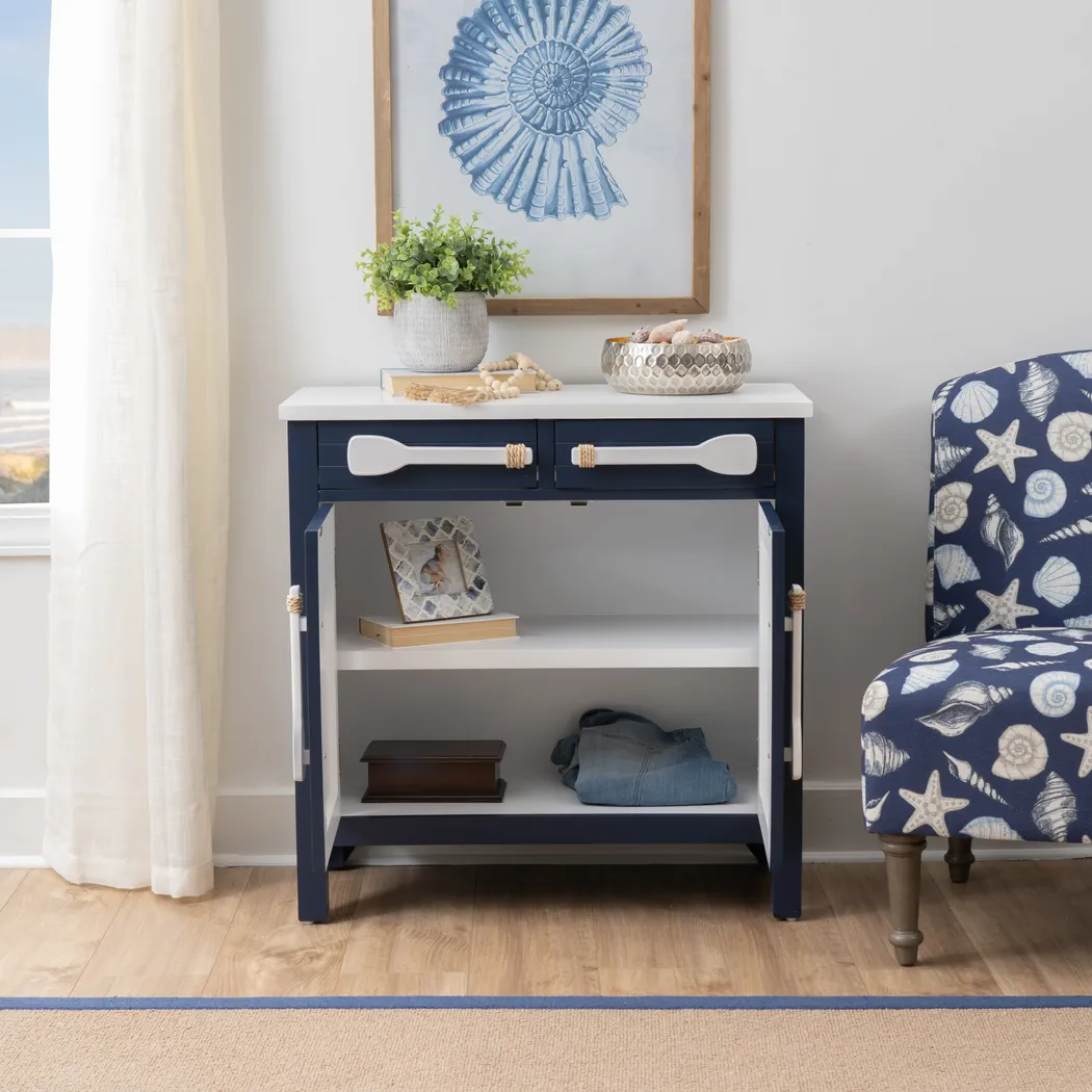 Pomatole Navy Accent Cabinet - Image 3