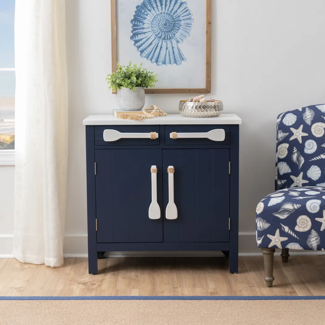 Pomatole Navy Accent Cabinet - Image 4