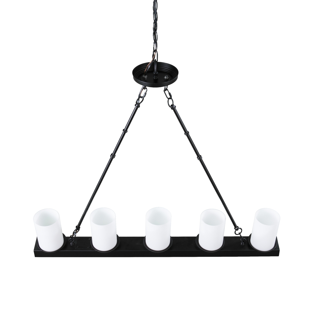 Pomfret Black Chandelier - Thumbnail - Image 3