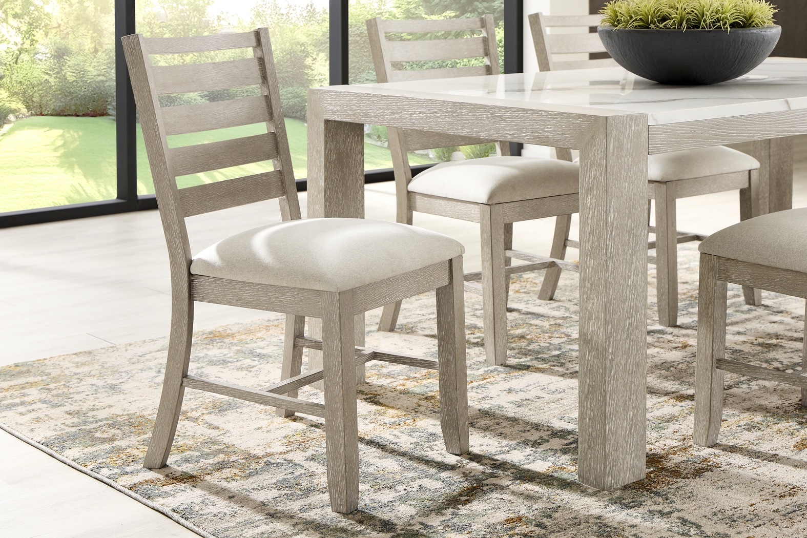 Pompei Gray Dining Table - Thumbnail - Image 3