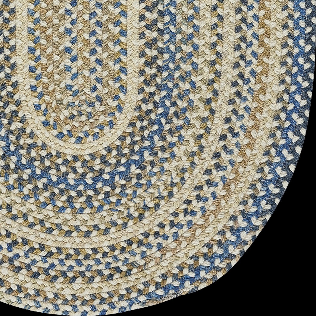 Poncola Tan 8' x 11' Oval Rug - Thumbnail - Image 2